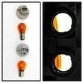 thumbnail image 4 of Xtune Headlight Assembly 9035739 Bulb Not Included; Standard Beam; Clear/Amber Lens; Black Housing; Set Of 2, 4 of 5