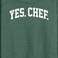 thumbnail image 3 of Instant Message - Yes Chef Collegiate - Women's Lightweight French Terry Long Sleeve Shirt, 3 of 6
