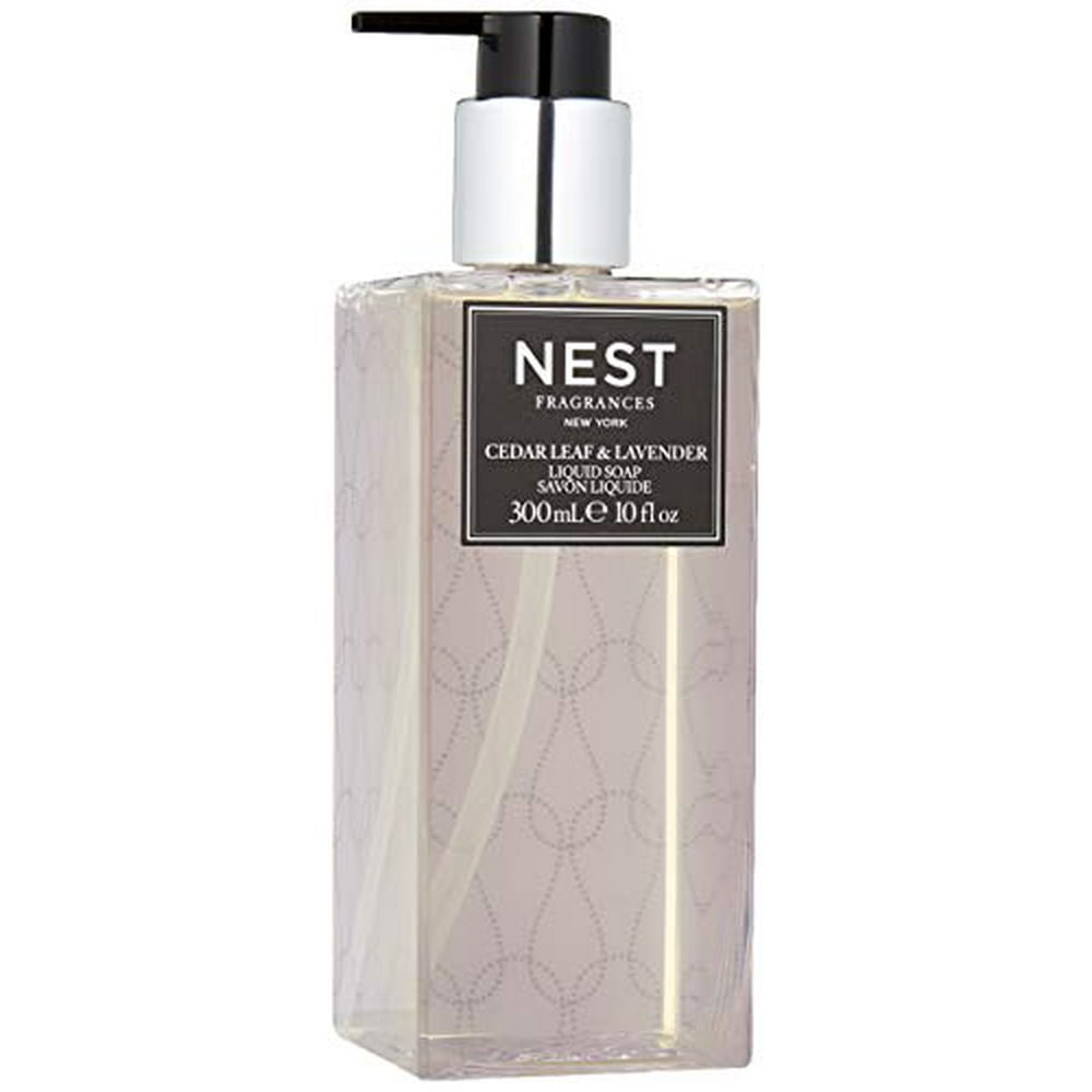 NEST Fragrances Scented Liquid Hand Soap Cedar Leaf & Lavender , 10 fl