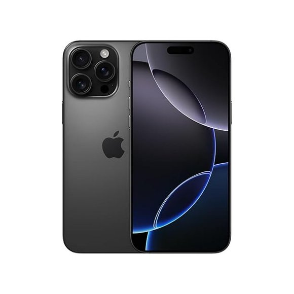 Restored Apple iPhone 16 Pro Max (256GB, Black Titanium) 6.9" Super Retina XDR Display, A18 Pro Chip, 48MP Pro Camera- Refurbished Fair