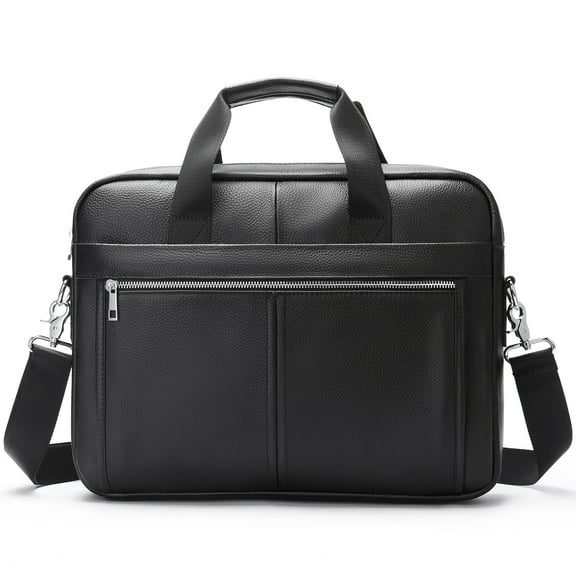 Laptop Bag for Men Briefcases Genuine Leather Totes Bag A4 Document Bags Men's Business Bag Leather Bag Handbags for Men