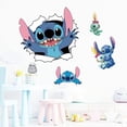 thumbnail image 2 of Pegatinas de pared con dibujos animados en 3D para niñas, calcomanías de pared autoadhesivas para habitación de niñas, dormitorio, sala de estar, decoración del hogar Tamaño: (40 x 60 cm), 2 of 5