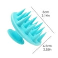 thumbnail image 3 of Fsqjgq Outside House Cleaners Products M-Eridian Brush Bath Scalp Comb Brush Shampoo Soft Tooth Massage Cleansing Cleaning Brush Brush Power Drill Bronze, 3 of 4