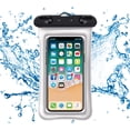 thumbnail image 2 of Blasgw Universal Phone Pouch IPX8 Phone Case For Beach Underwater Cellphone Dry Bag With Lanyard Fits All Phones Up To 7.2IN White, 2 of 6
