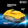 thumbnail image 2 of DEWALT Powerstack 20V MAX Battery Starter Kit, Rechargeable, 5Ah (DCBP520C), 2 of 4