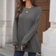 thumbnail image 4 of Ailaofu Long Sleeve Shirts for Women Fall Tunic Tops 2025 Ladies Tops and Blouses Casual Outfits, 4 of 6