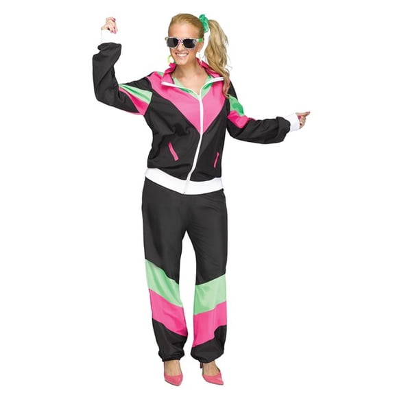 80's Track Suit Plus Size Costume for Women