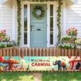 thumbnail image 5 of Carnival Festive Backdrop Banner Vibrant Elephant Circus Welcome Tent Carousel Fun Colorful Celebration Event Decor Wall Mural Photo Booth Parties, 5 of 5