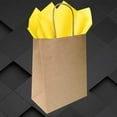 thumbnail image 4 of Papier Cadeau 15"x20 Pouces/100 Unités (Jaune, 100 Feuilles), 4 of 8