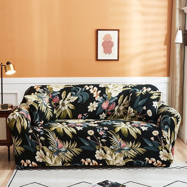 YIJIA Elastic Full-cover Sofa Cover Non-slip Tight-wrapped Sofa Towel, Elastic Sofa Protective Cover
