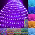 thumbnail image 1 of Luces de red LED Pooqla que cambian de color, 3 x 2 m, para decoración navideña, 1 of 6