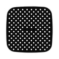 thumbnail image 1 of Revestimiento De Silicona Para Freidora De Aire, Alfombrillas Cuadradas Para Cesta De Airfryer De 8,5 Pulgadas, Accesorios Profesionales Antideslizantes Para Freidora De Aire Para Cocina Y Hogar Kearding OD015932-01, 1 of 6