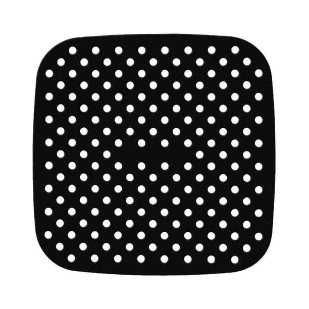 Revestimiento De Silicona Para Freidora De Aire, Alfombrillas Cuadradas Para Cesta De Airfryer De 8,5 Pulgadas, Accesorios Profesionales Antideslizantes Para Freidora De Aire Para Cocina Y Hogar Eigraketly OD015932-01