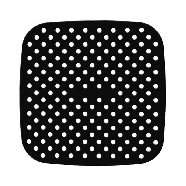 Revestimiento De Silicona Para Freidora De Aire, Alfombrillas Cuadradas Para Cesta De Airfryer De 8,5 Pulgadas, Accesorios Profesionales Antideslizantes Para Freidora De Aire Para Cocina Y Hogar Kearding OD015932-01
