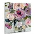 thumbnail image 3 of Stupell Industries Romantic Perfume Bottle Bouquet Floral Painting Wrapped Canvas Canvas Art Print Wall Art, 17 x 17, 3 of 7