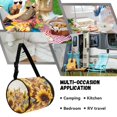 thumbnail image 5 of ZIATUBLE Cute Cat Towel Dispenser Cover Sunflower Paper Dust Cover Case Kitchen Paper Towel Holder Organizer Lightweight Carrying and Storage Case Reusable Travel Portable Roll Bag, 5 of 7