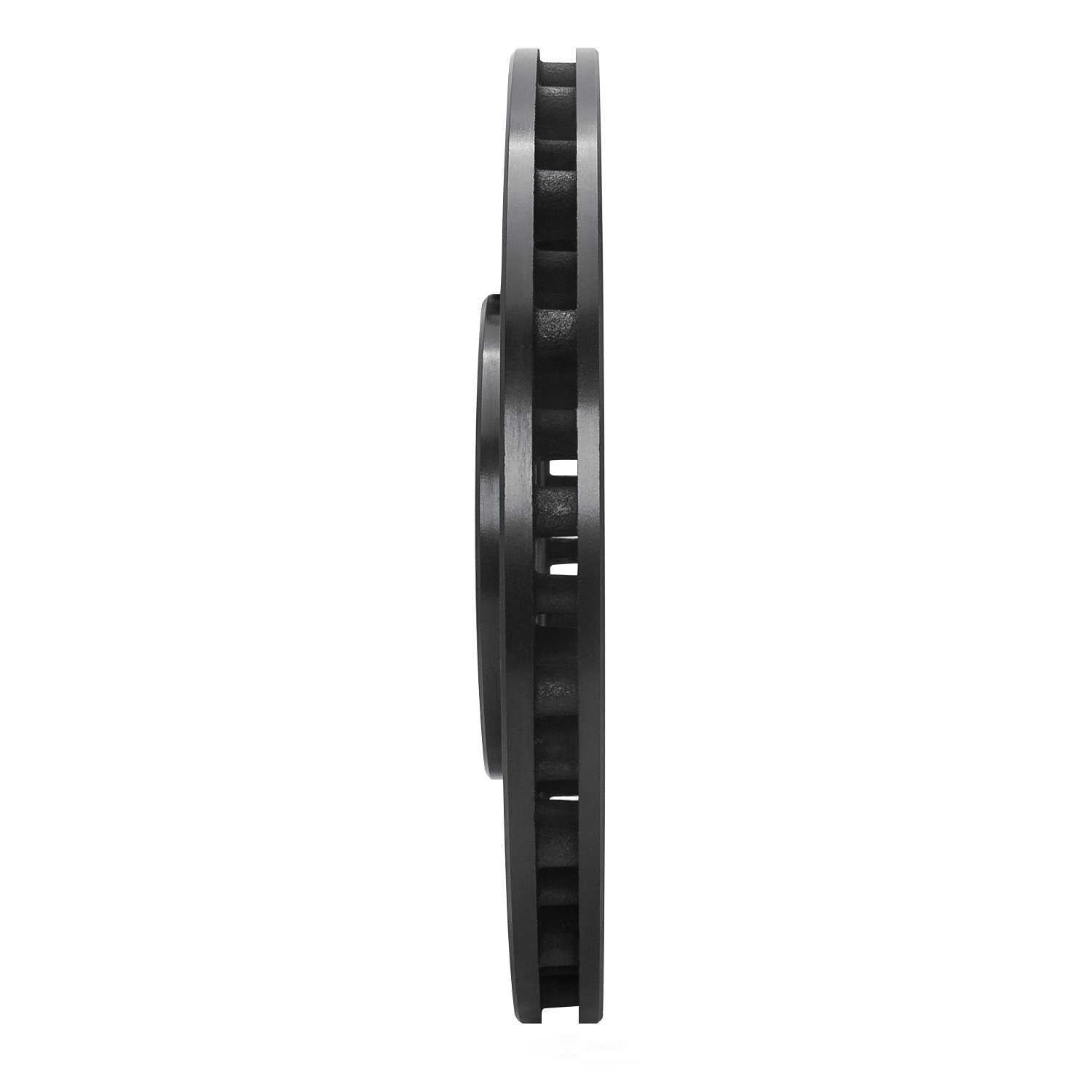 Dynamic Friction Company 633-44001L DFC Brake Rotor - Drilled And Slotted - Black
