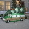 thumbnail image 2 of National Lampoons Christmas Vacation Station Wagon 8 Ft. Airblown Inflatable, 2 of 4