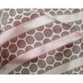 thumbnail image 4 of oneOone Silk Tabby Chocolate Brown Fabric Circle Block Sewing Material Print Fabric By The Yard 42 Inch Wide, 4 of 4