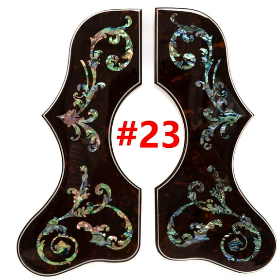 Self-Adhesive Abalone Pickguard for J200/SJ200 Gibson – Easy Install Acoustic Guitar Protection Left Hand & Right Hand