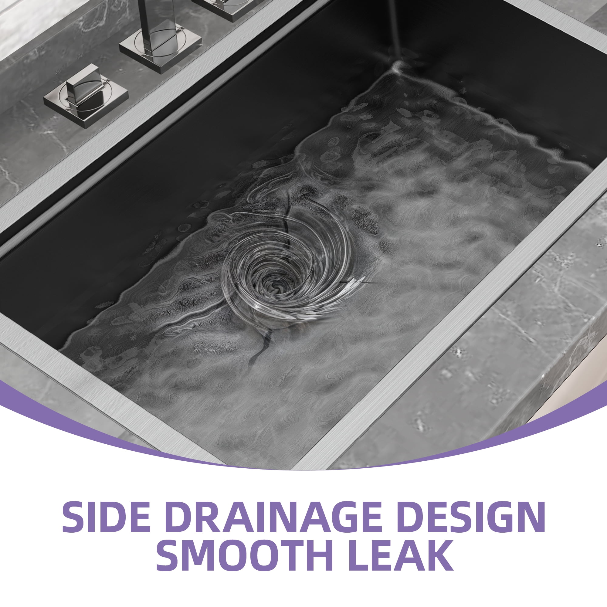 Uforic 16 Gauge Kitchen Sink Drip-in Stainless Steel Sink, with Built-in Ledge & Accessories, Heavy-Duty for Workstation, RV, Prep Kitchen, or Bar