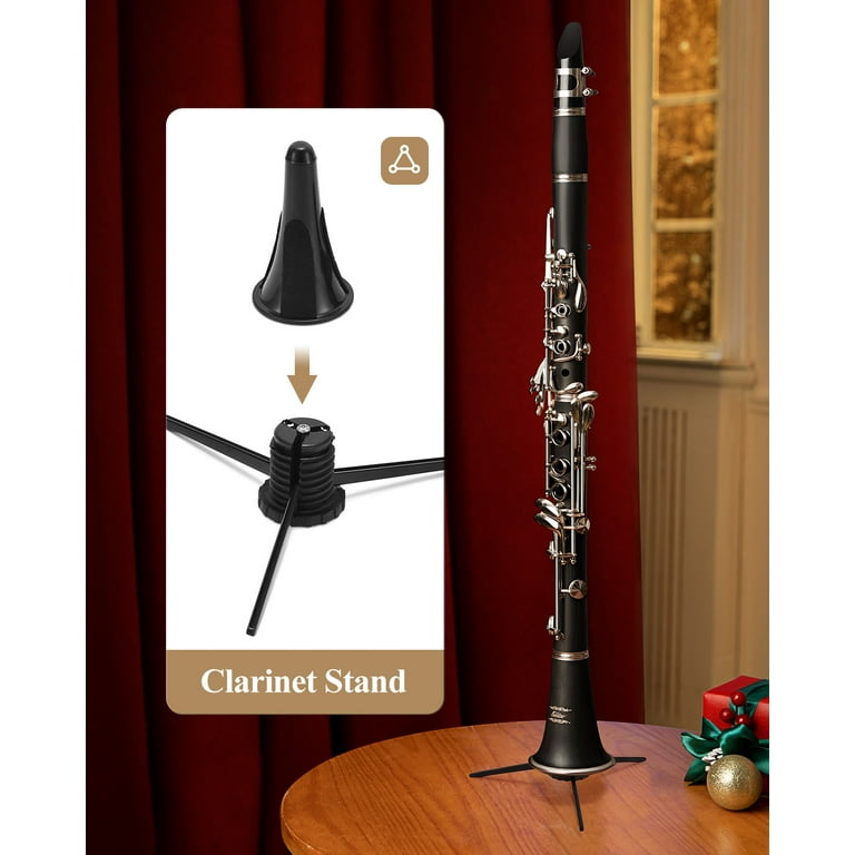 Eastar Real Sound Clarinet for Beginners and Adults, B Flat