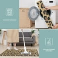 thumbnail image 6 of Brown and Black Leopard Print Kitchen Rugs Sets Of 3,Kitchen Runner Rugs Non Skid Washable,Decorative Kitchen Floor Mats for Kitchen,Sink,Laundry,17"x30"+ 17"x47" + 17"x59", 6 of 6