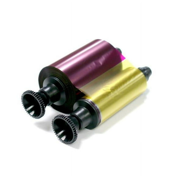 Evolis R3011 YMCKO 5 Panel Color Ribbon, 200 Cards