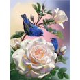 thumbnail image 1 of Cuadros Decorativos 5D bricolaje completo taladro cuadrado diamante pintura flor y pájaro punto de cruz Kit Ehuebsd Nuevos Originales, 1 of 7