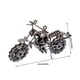 thumbnail image 4 of Bearachild Modelo de motocicleta, adorno de Metal de hierro para motocicleta, estantería temática, figurita artesanal, decoración artesanal en miniatura Artesanía Gris-plata Bearachild HA074892-02, 4 of 6
