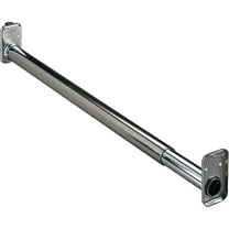 Knape & Vogt KV2ZC30 30-48 in. Adjustable Extension Closet Rod, Zinc-Plated