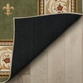 thumbnail image 3 of Well Woven Custom Size Hallway Stair Runner Apollo Fleur De Lis Green (31" x 10' Runner) Rug, 3 of 5