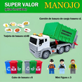 thumbnail image 2 of Camión Belug  De Basura Juguetes VERDE BLANCO 158 PZ, 2 of 5