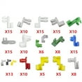 thumbnail image 2 of 160PCS Mixed Universal Plastic Door Lock Rod Clip Side Fasteners Retainers Car Wire Clips with Box, 2 of 5