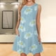 thumbnail image 2 of Vestido maxi largo con estampado de bolsillo informal con letras sin mangas y cuello redondo para mujer OAVQHLG3B Store  lin121212, 2 of 5