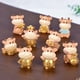 thumbnail image 1 of Gwong Decoración hogareña Fortune Año Nuevo Golden Bull Ornamentos Micro Paisaje DIY Decoración de escritorio Regalo Gwong 21052795, 1 of 7