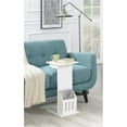 thumbnail image 3 of Convenience Concepts Designs2Go Table d'Appoint Abby pour Magazines en Bois Blanc, 3 of 6