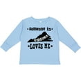 thumbnail image 3 of Inktastic Virginia Vacation Someone Loves Me Boys or Girls Long Sleeve Toddler T-Shirt, 3 of 5
