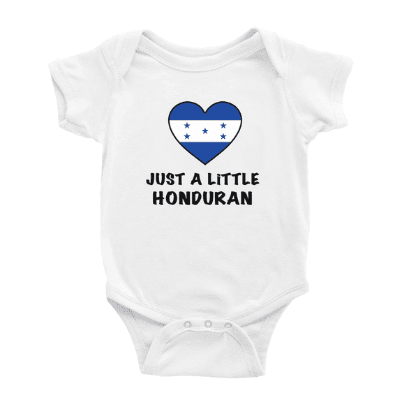 Just A Little Honduran Funny Baby Clothing Bodysuits For Boy Girl