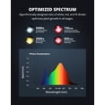 thumbnail image 3 of Luz LED de Cultivo VIPARSPECTRA P1000 Espectro Completo 100W, 3 of 7