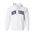 thumbnail image 2 of New York Patch Zipper Hood White XX-Large, 2 of 2
