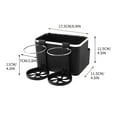 thumbnail image 2 of Nilvkv Car Armrest Storage Box Water Cup New Car Seat Storage Box with Cup Multifunctional Car Console Side Storage Box Water Cup Tissue Phone, 2 of 6