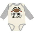 thumbnail image 3 of Inktastic Fantasy Football Legend Sports Boys Long Sleeve Baby Bodysuit, 3 of 5