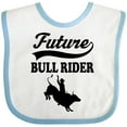 thumbnail image 3 of Inktastic Future Bull Rider Rodeo Riding Boys Baby Bib, 3 of 4