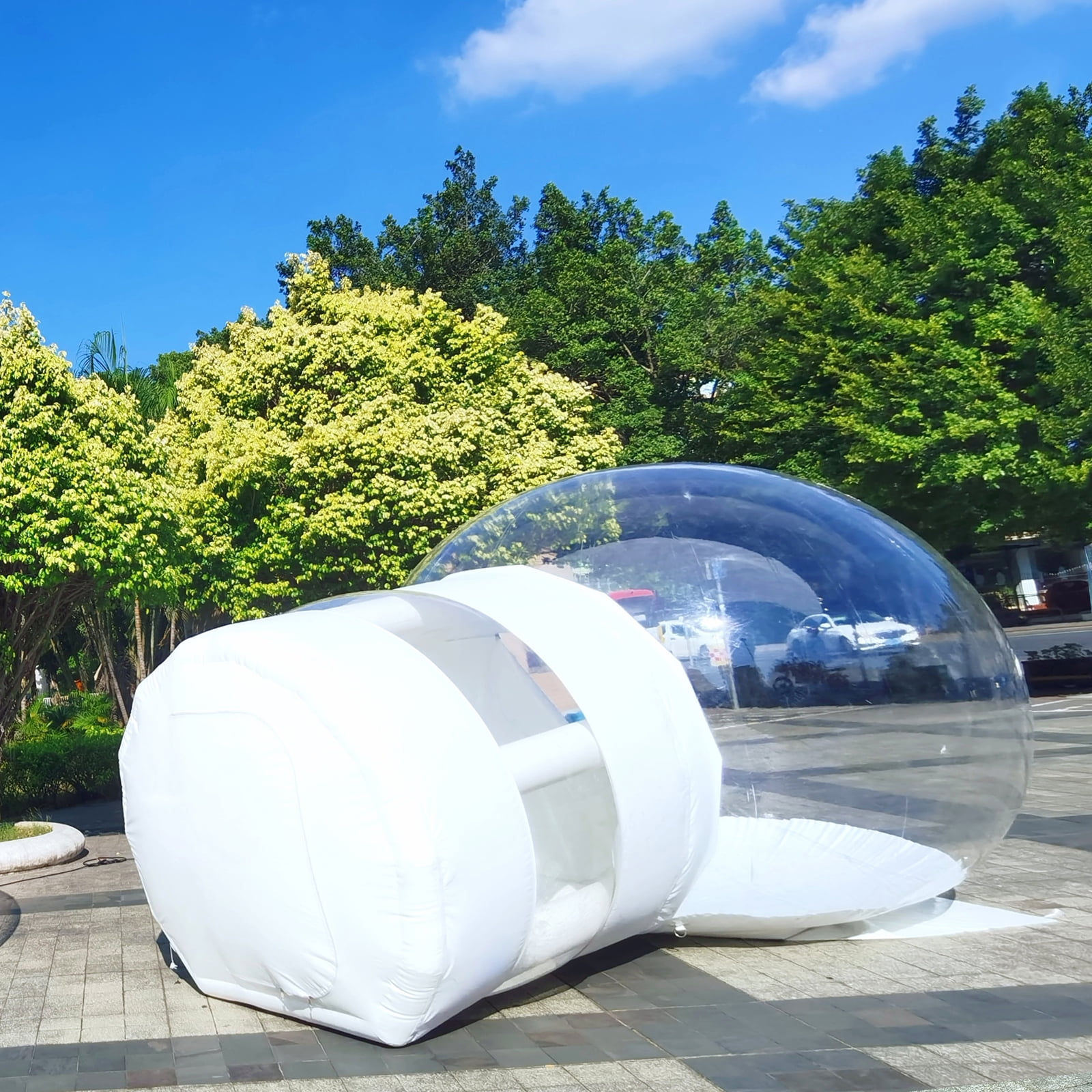 Inflatable house 🥰#camping #campinglife #yumecamp #outdoor