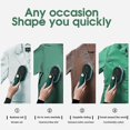 thumbnail image 5 of Professional Micro Steam Iron Portable Handheld Hanger Mini Folding Ironer, Handheld Machine, Home Travel Machine, Home, Travel (Green), 5 of 5