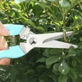 thumbnail image 4 of High Carbon Steel Garden Pruning Shears Set - 2 Pack Curved and Straight Scissors for Fruit Trees, Branches, Plants - Ergonomic Non-Slip Handle, Safety Lock, Lightweight Gardening Tool, 4 of 7