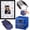 Blue, variant on White and Graduation Decorations 2026 Guest Book Alternative Graduation Card Box Advice Cards 11x14in Signature Board Picture Frame for Class of 2026 Congrats Grad Party Decor Supplies
