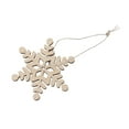 thumbnail image 3 of De Nieve Colgante Del De La Decoración De Navidad De Natural 20pcs 5 # Yuyangstore Adorno de copo de nieve, 3 of 8