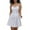 A-Clear280, variant on Womens Dresses Fake Leather Spaghetti Strap A-Line Mini Gown Valentine & Carnival Parties Glossy Skirts For Lady